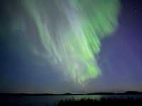 When not checking Flue Curing chamber, you can enjoy some Aurora Borealis. When not checking Flue Curing chamber, you can enjoy some Aurora Borealis.