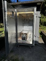 Flue curing chamber Flue curing chamber